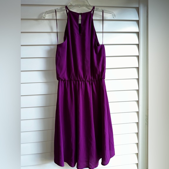 Nine Britton Purple Dress NWT - Picture 3 of 3